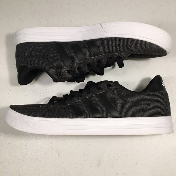 Adidas Sneakers Black Denim Size 12 Ortholite Float - Picture 7 of 15